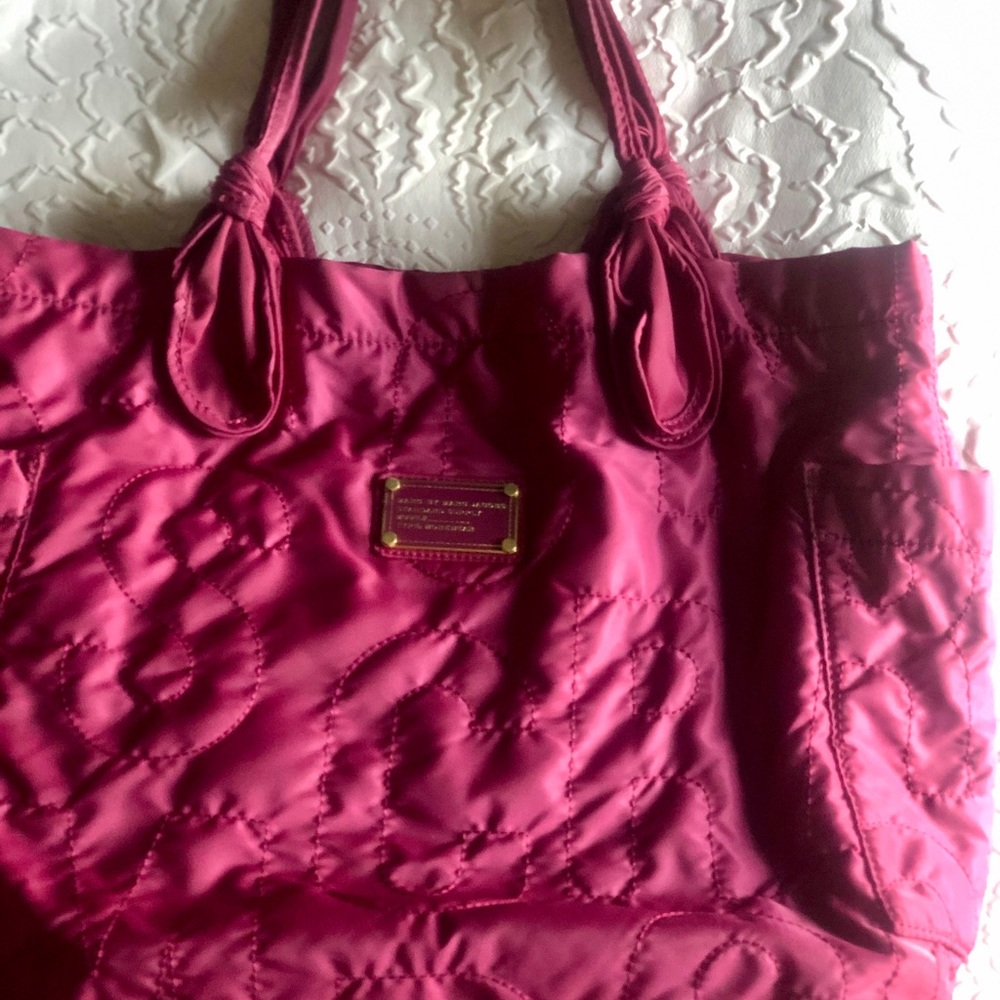 AUTHENTIC MARC BY MARC JACOBS QUILTED NYLON TOTE